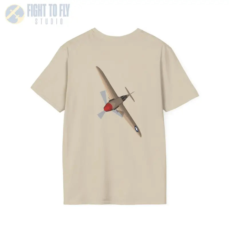 P-40 – Sharkmouth Legend T-Shirt - Pilot gifts - WWII warbird t-shirt