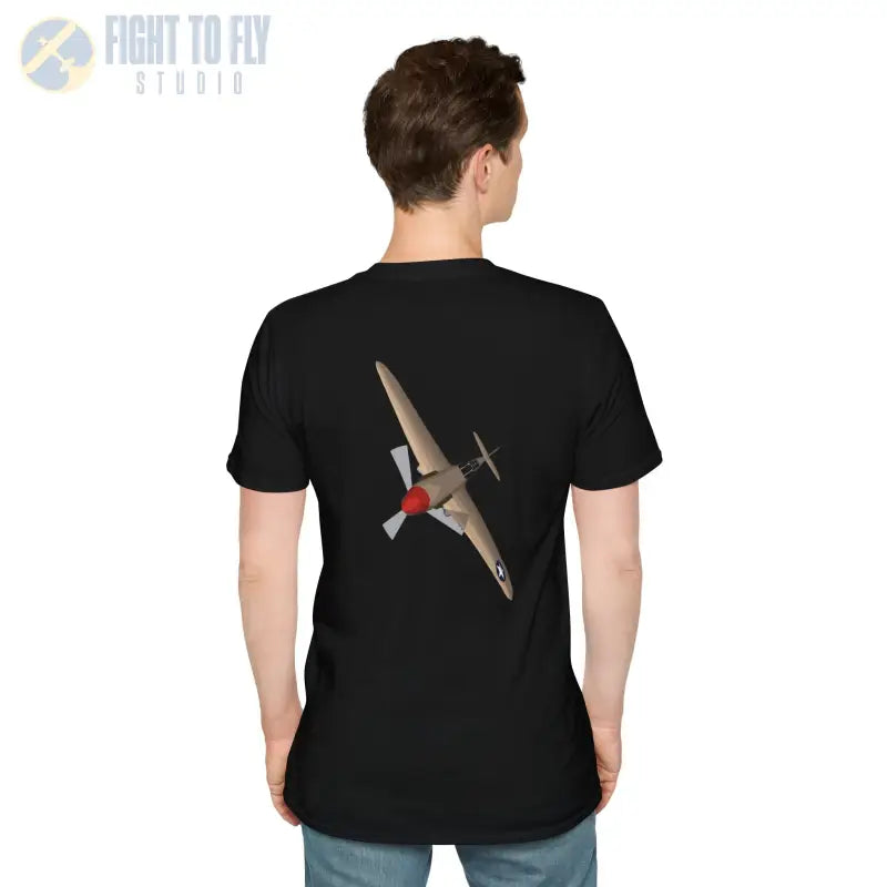 P-40 – Sharkmouth Legend T-Shirt - Pilot gifts - WWII warbird t-shirt