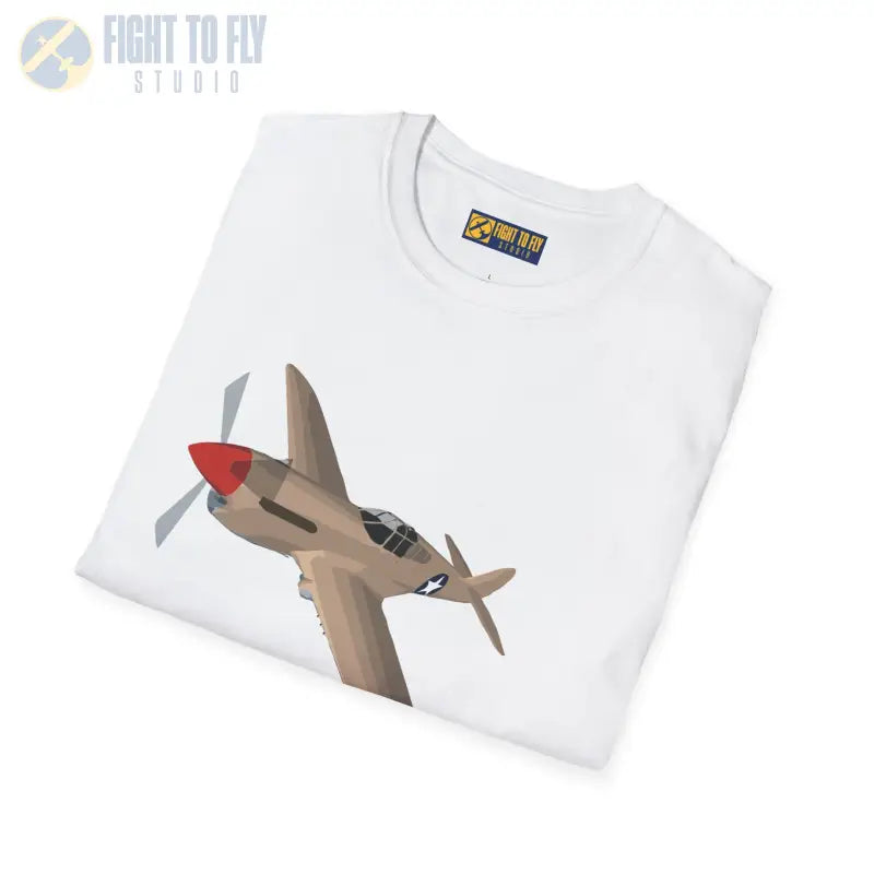 P-40 – Sharkmouth Legend T-Shirt - Pilot gifts - WWII warbird t-shirt
