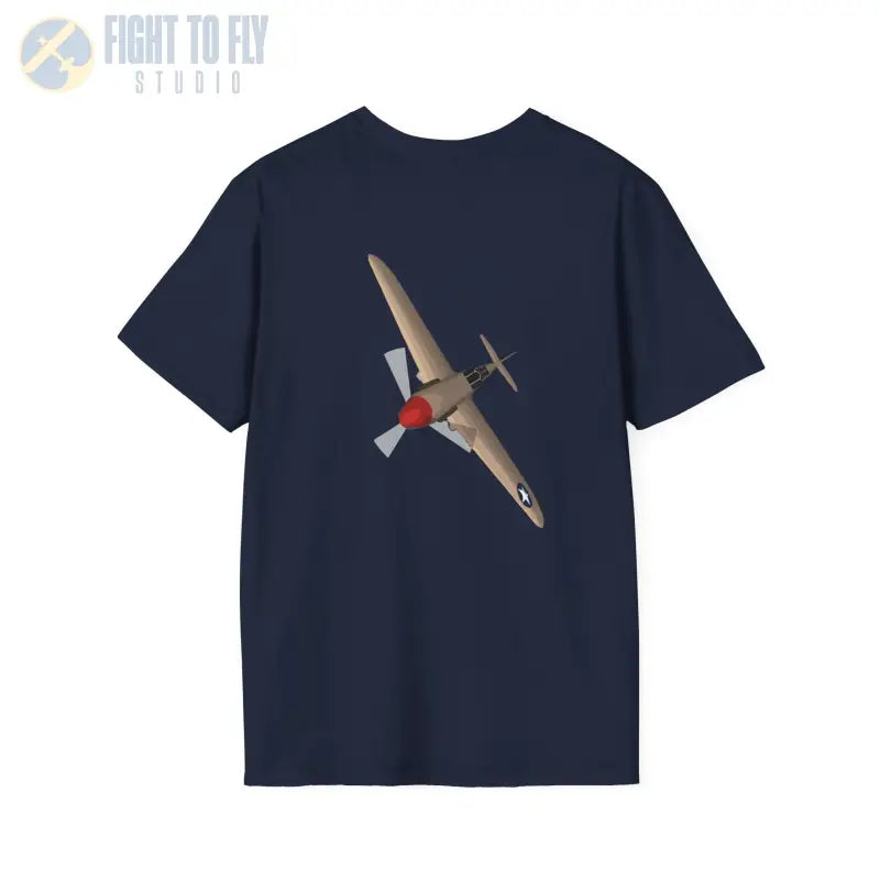 P-40 – Sharkmouth Legend T-Shirt - Pilot gifts - WWII warbird t-shirt