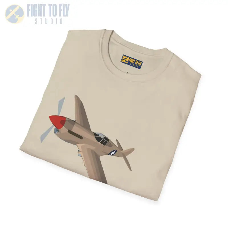 P-40 – Sharkmouth Legend T-Shirt - Pilot gifts - WWII warbird t-shirt