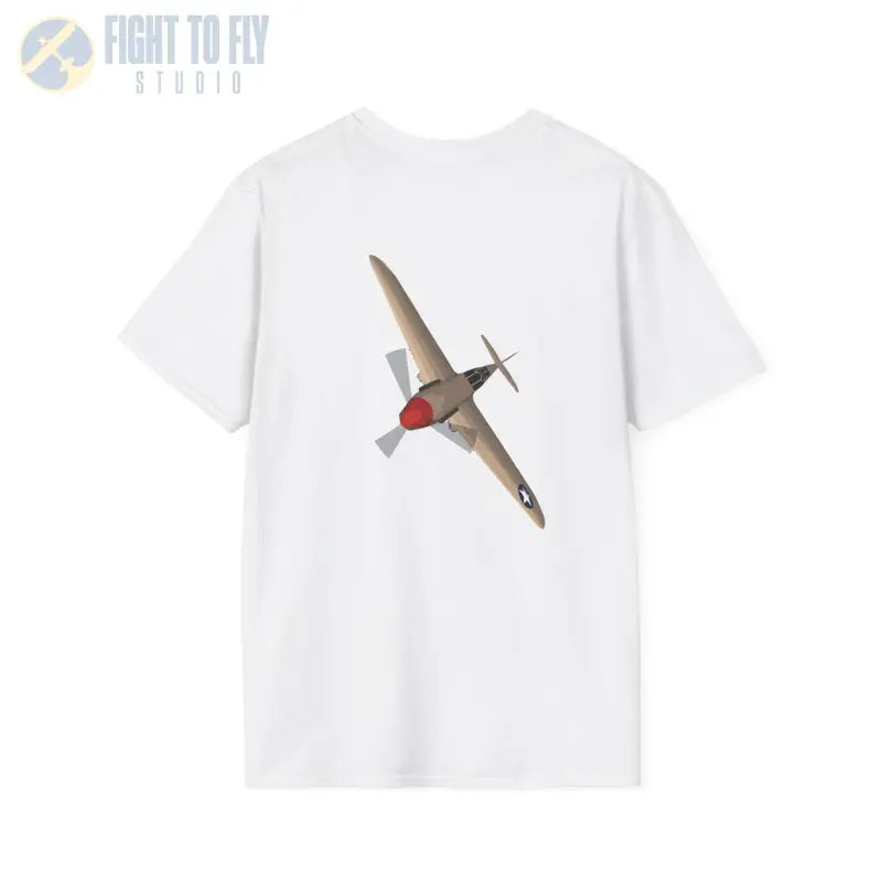 P-40 – Sharkmouth Legend T-Shirt - Pilot gifts - WWII warbird t-shirt