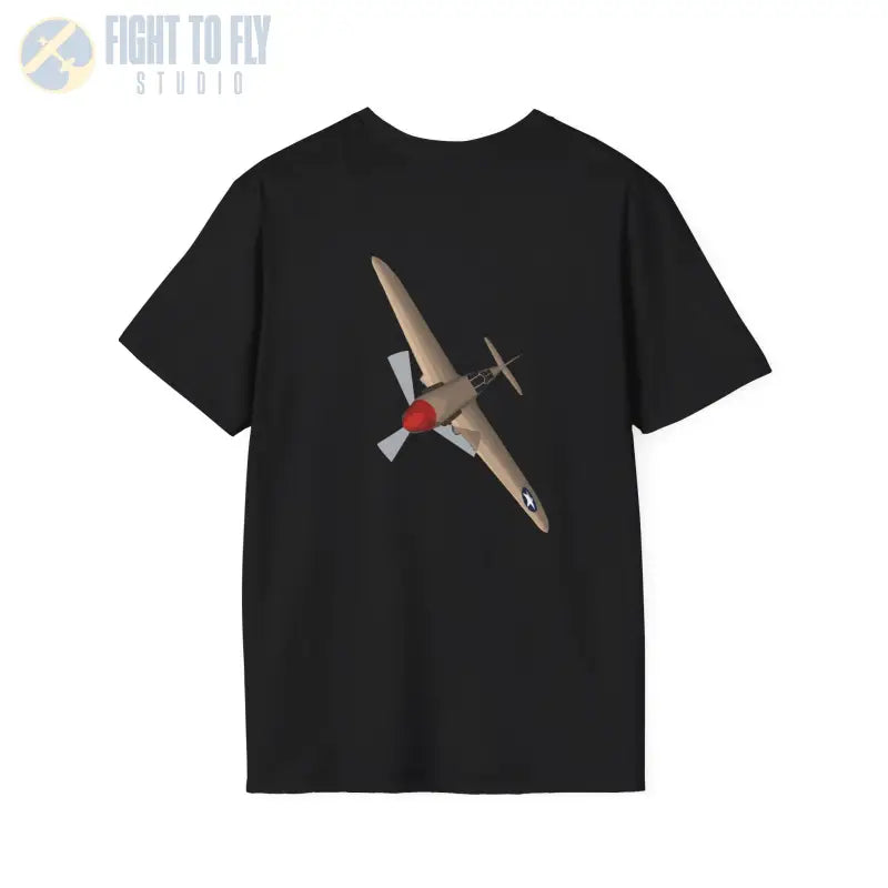 P-40 – Sharkmouth Legend T-Shirt - Pilot gifts - WWII warbird t-shirt