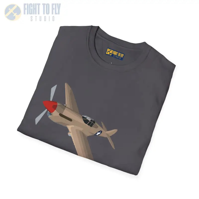 P-40 – Sharkmouth Legend T-Shirt - Pilot gifts - WWII warbird t-shirt