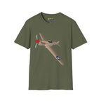 P-40 – Sharkmouth Legend T-Shirt - Pilot gifts - WWII warbird t-shirt