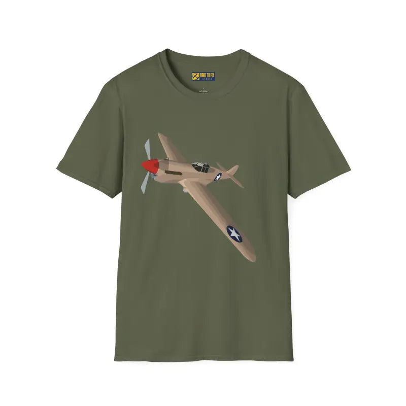 P-40 – Sharkmouth Legend T-Shirt - Pilot gifts - WWII warbird t-shirt