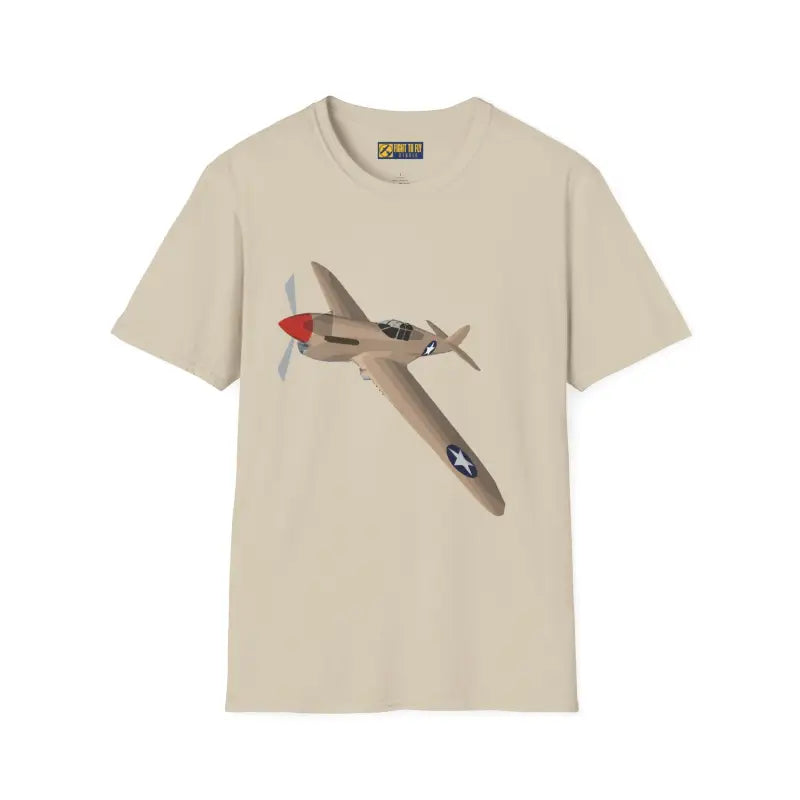 P-40 – Sharkmouth Legend T-Shirt - Pilot gifts - WWII warbird t-shirt