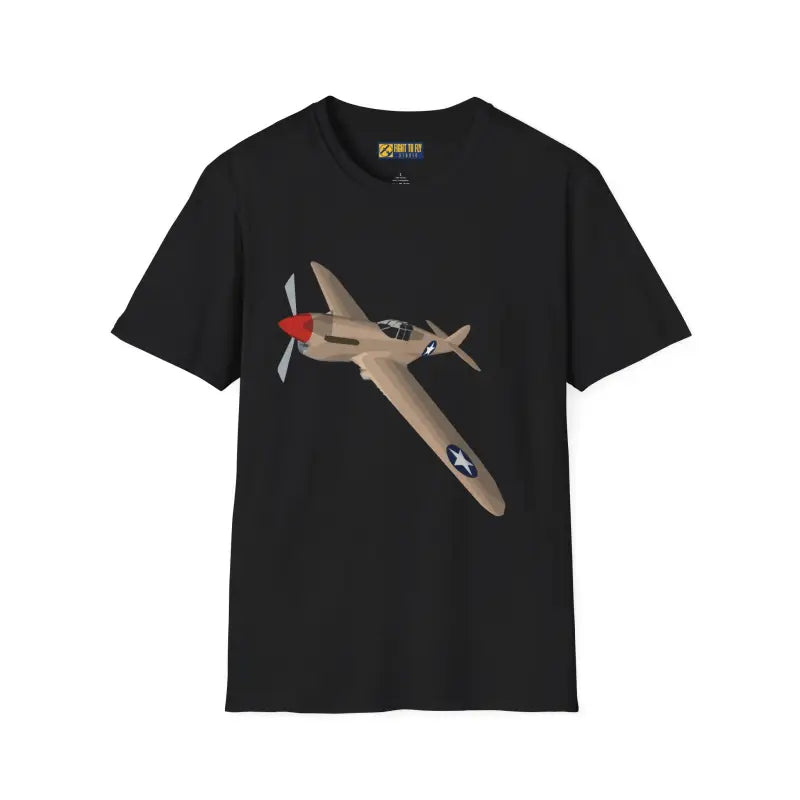 P-40 – Sharkmouth Legend T-Shirt - Pilot gifts - WWII warbird t-shirt