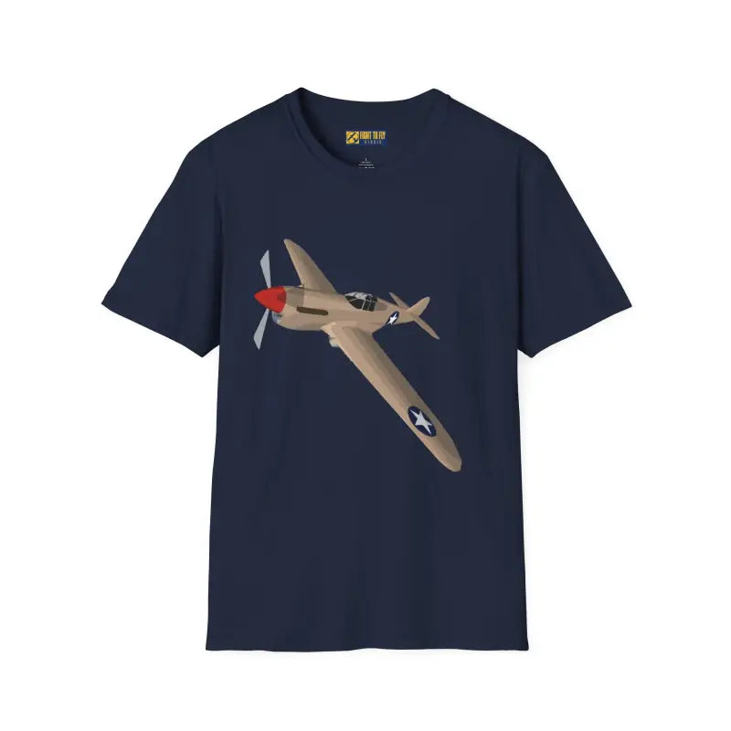 P-40 – Sharkmouth Legend T-Shirt - Pilot gifts - WWII warbird t-shirt