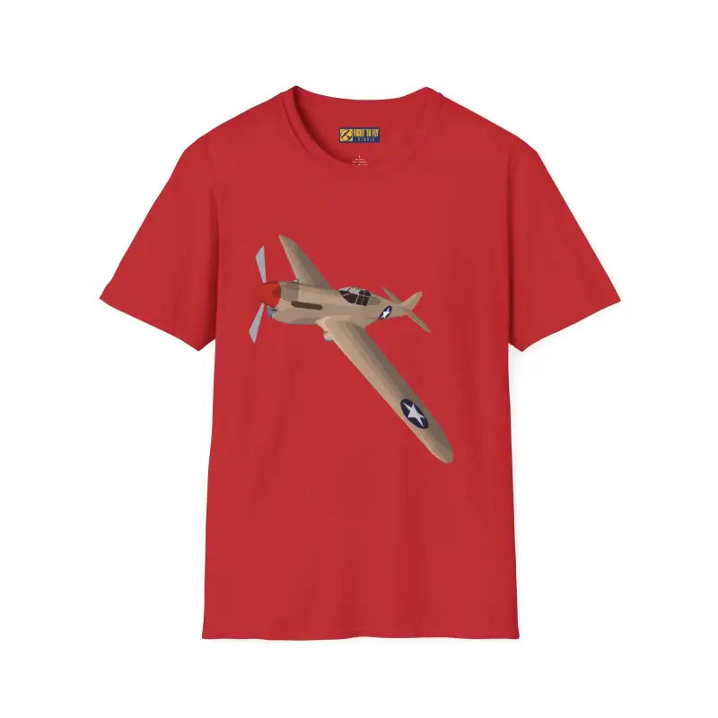 P-40 – Sharkmouth Legend T-Shirt - Pilot gifts - WWII warbird t-shirt
