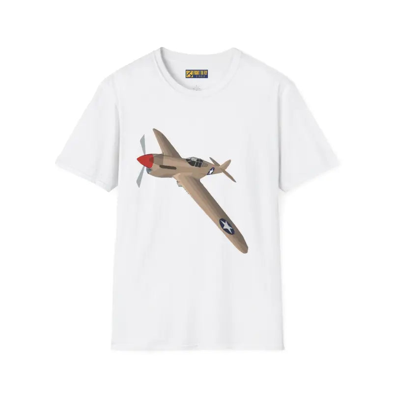 P-40 – Sharkmouth Legend T-Shirt - Pilot gifts - WWII warbird t-shirt