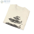 P-40 Warhawk “AVG Formation” WWII T-Shirt - Pilot gifts - warbird t-shirt