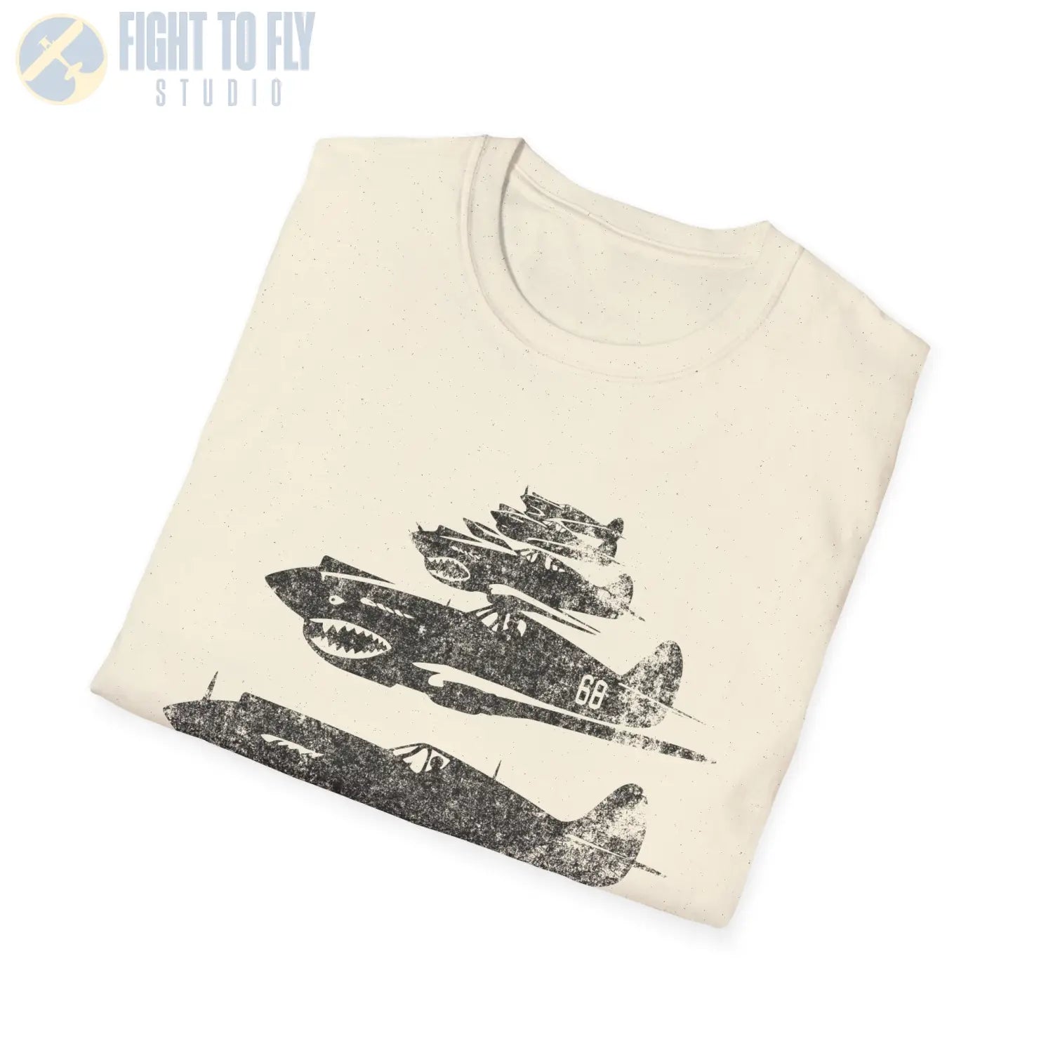 P-40 Warhawk “AVG Formation” WWII T-Shirt - Pilot gifts - warbird t-shirt