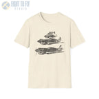 P-40 Warhawk “AVG Formation” WWII T-Shirt - Pilot gifts - warbird t-shirt