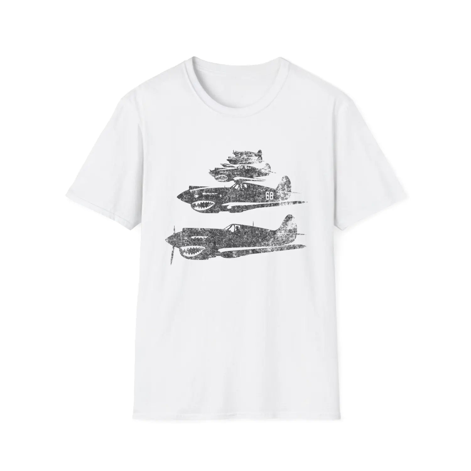 P-40 Warhawk “AVG Formation” WWII T-Shirt - Pilot gifts - warbird t-shirt