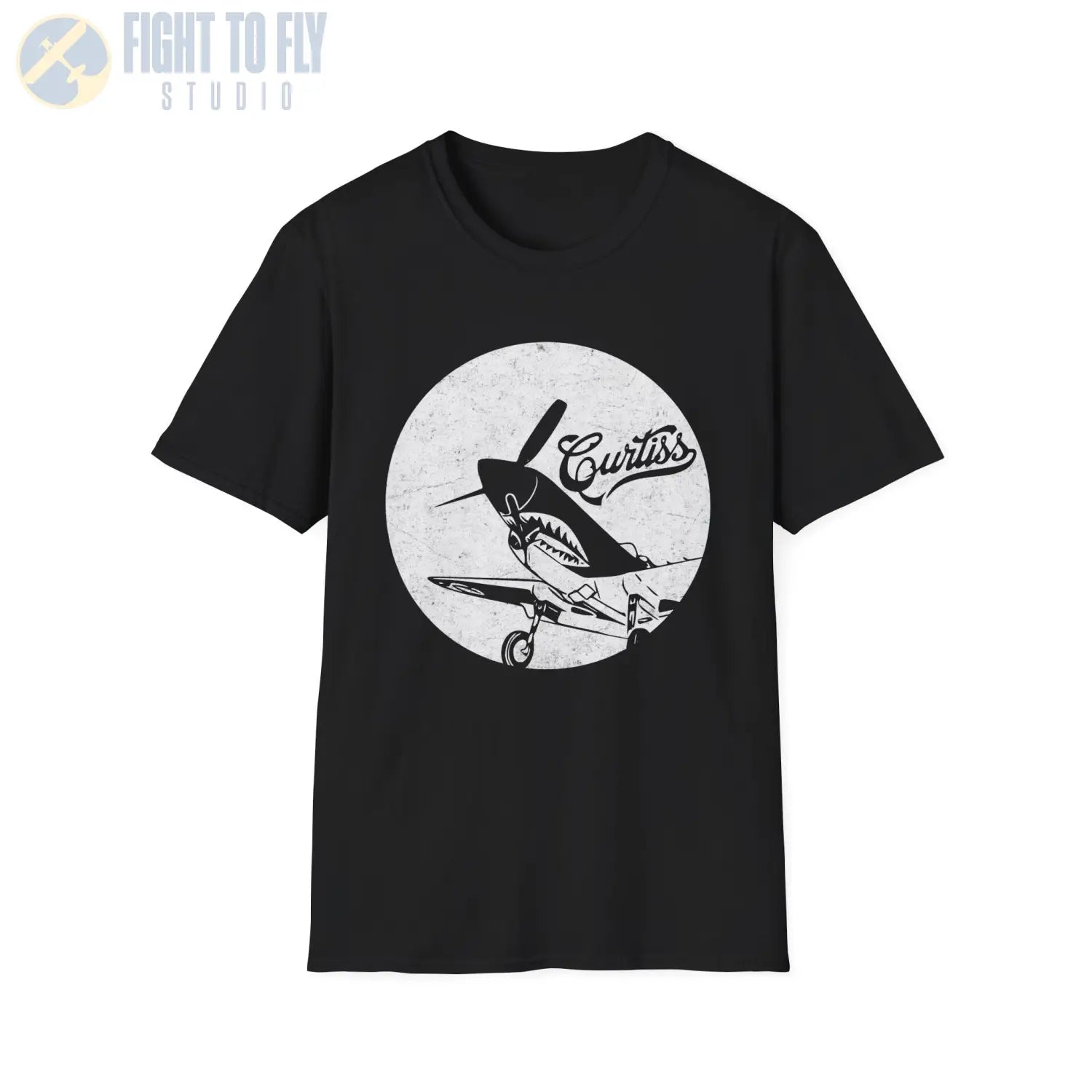 P-40 Warhawk “Curtiss Heritage” WWII T-Shirt - Pilot gifts - warbird t-shirt