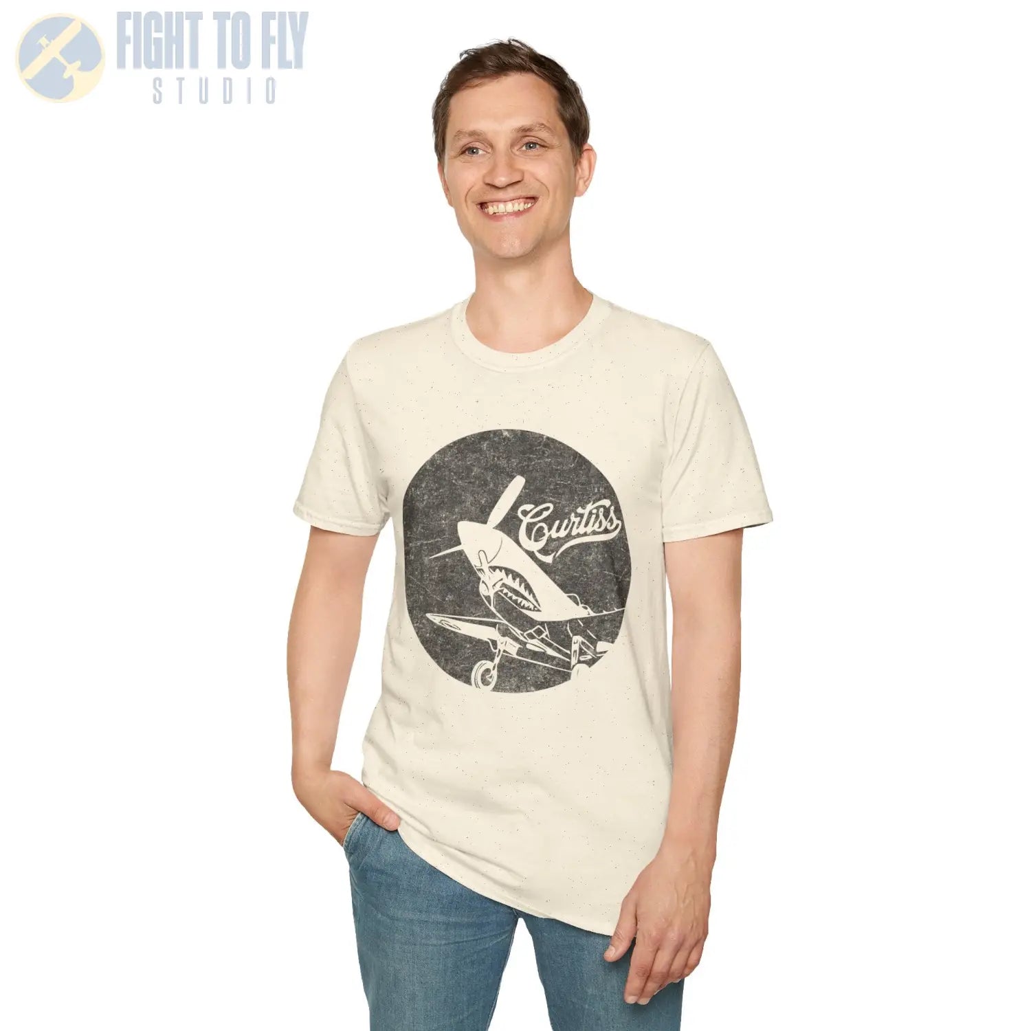 P-40 Warhawk “Curtiss Heritage” WWII T-Shirt - Pilot gifts - warbird t-shirt