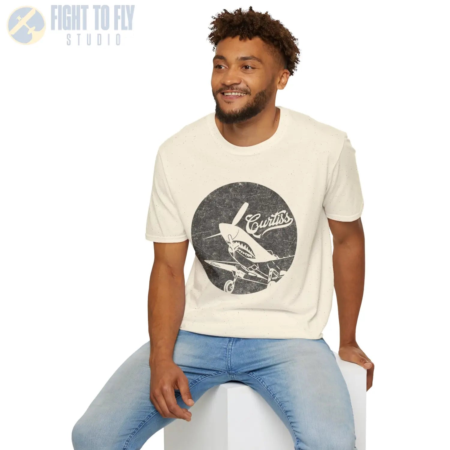 P-40 Warhawk “Curtiss Heritage” WWII T-Shirt - Pilot gifts - warbird t-shirt