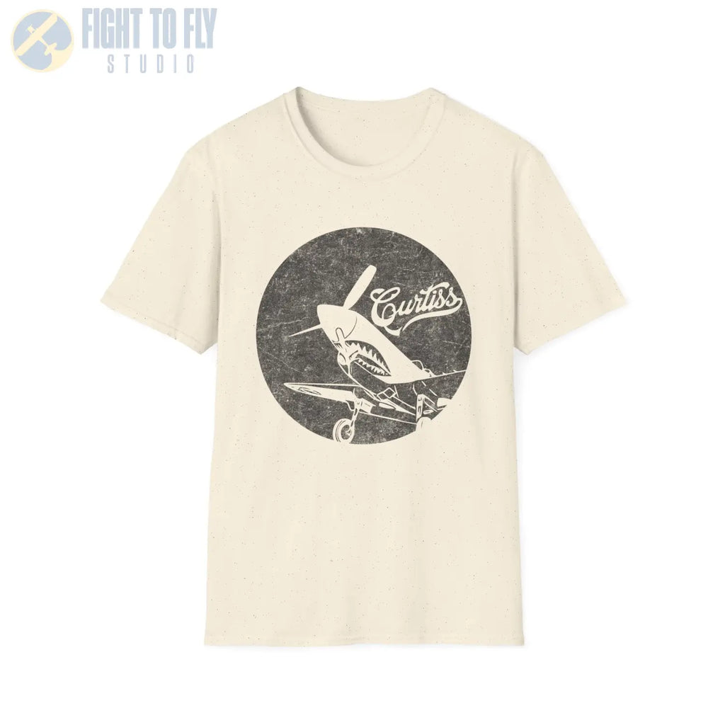P-40 Warhawk “Curtiss Heritage” WWII T-Shirt - Pilot gifts - warbird t-shirt