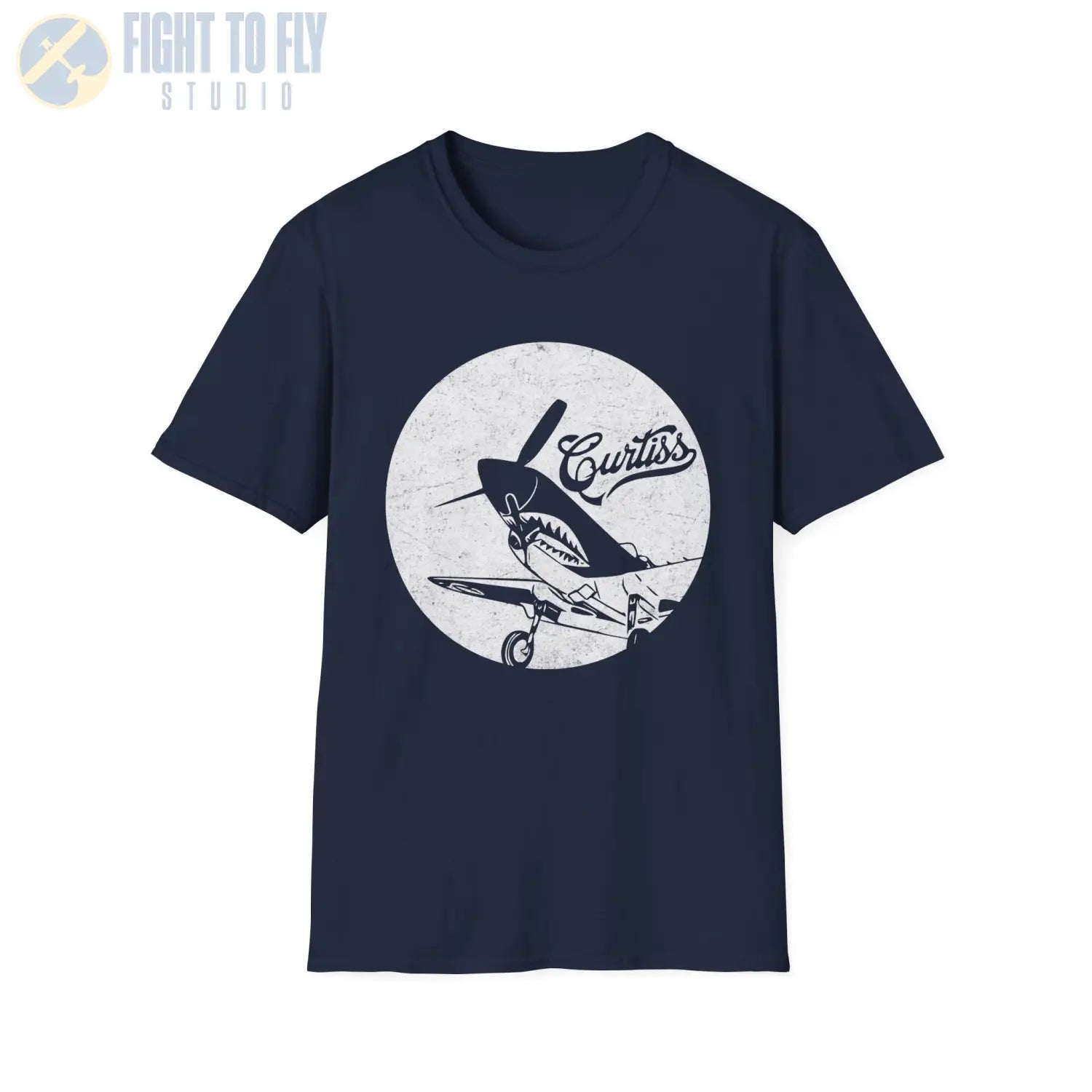 P-40 Warhawk “Curtiss Heritage” WWII T-Shirt - Pilot gifts - warbird t-shirt