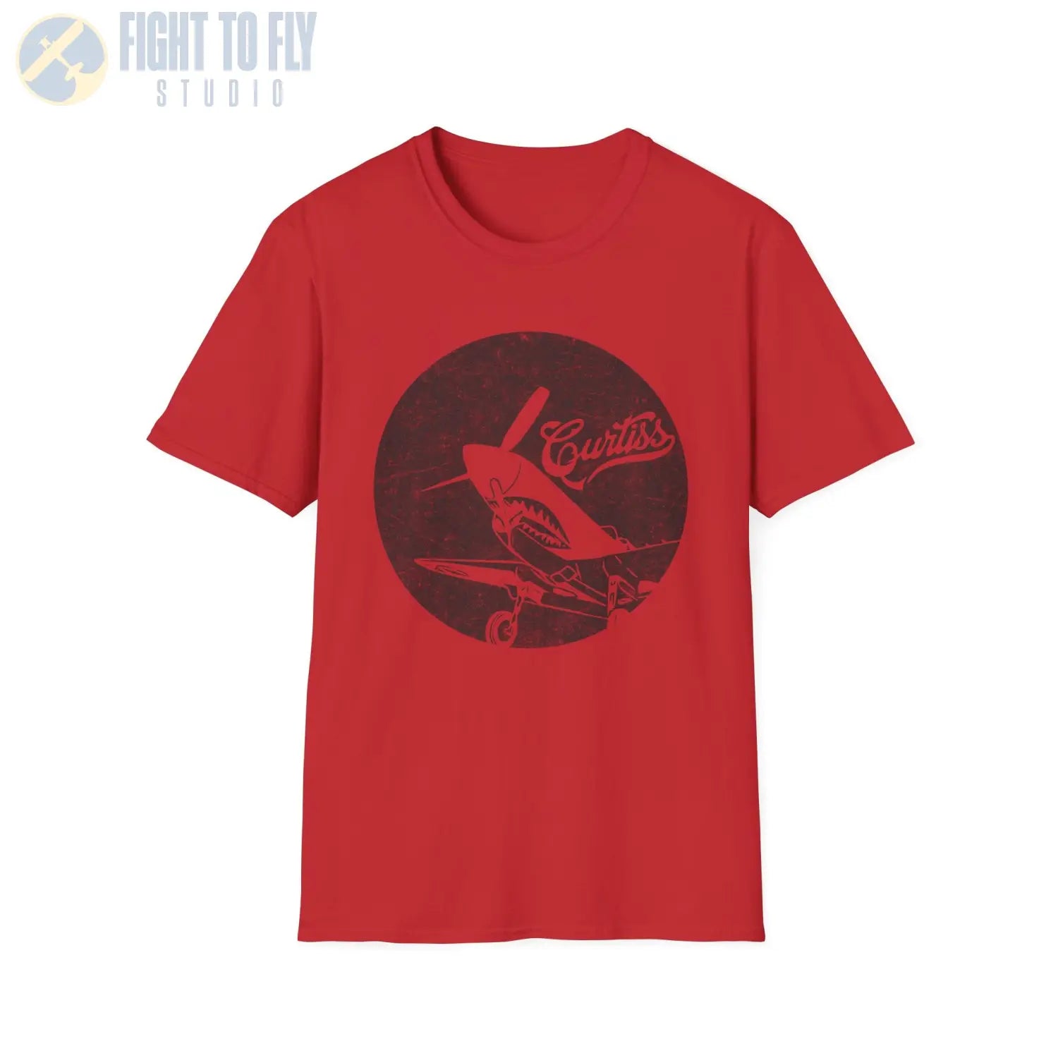 P-40 Warhawk “Curtiss Heritage” WWII T-Shirt - Pilot gifts - warbird t-shirt
