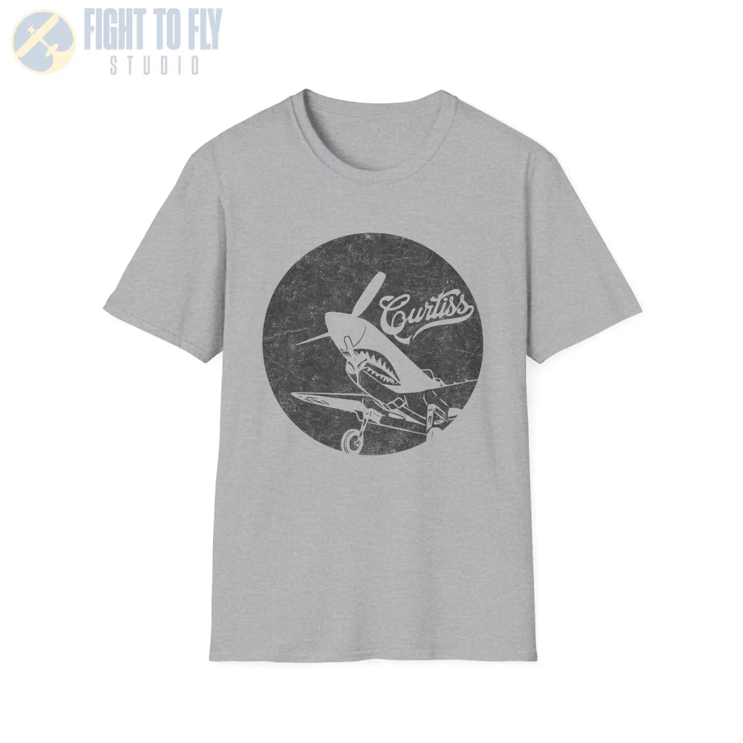 P-40 Warhawk “Curtiss Heritage” WWII T-Shirt - Pilot gifts - warbird t-shirt