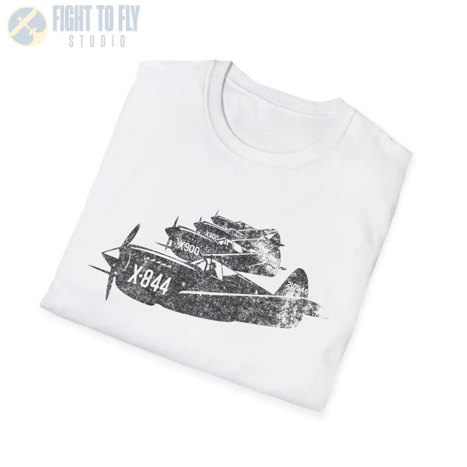 P-40 Warhawk “Formation Flight” WWII T-Shirt - Pilot gifts - warbird t-shirt