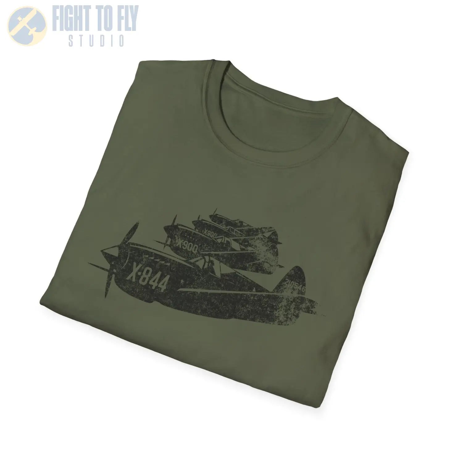 P-40 Warhawk “Formation Flight” WWII T-Shirt - Pilot gifts - warbird t-shirt