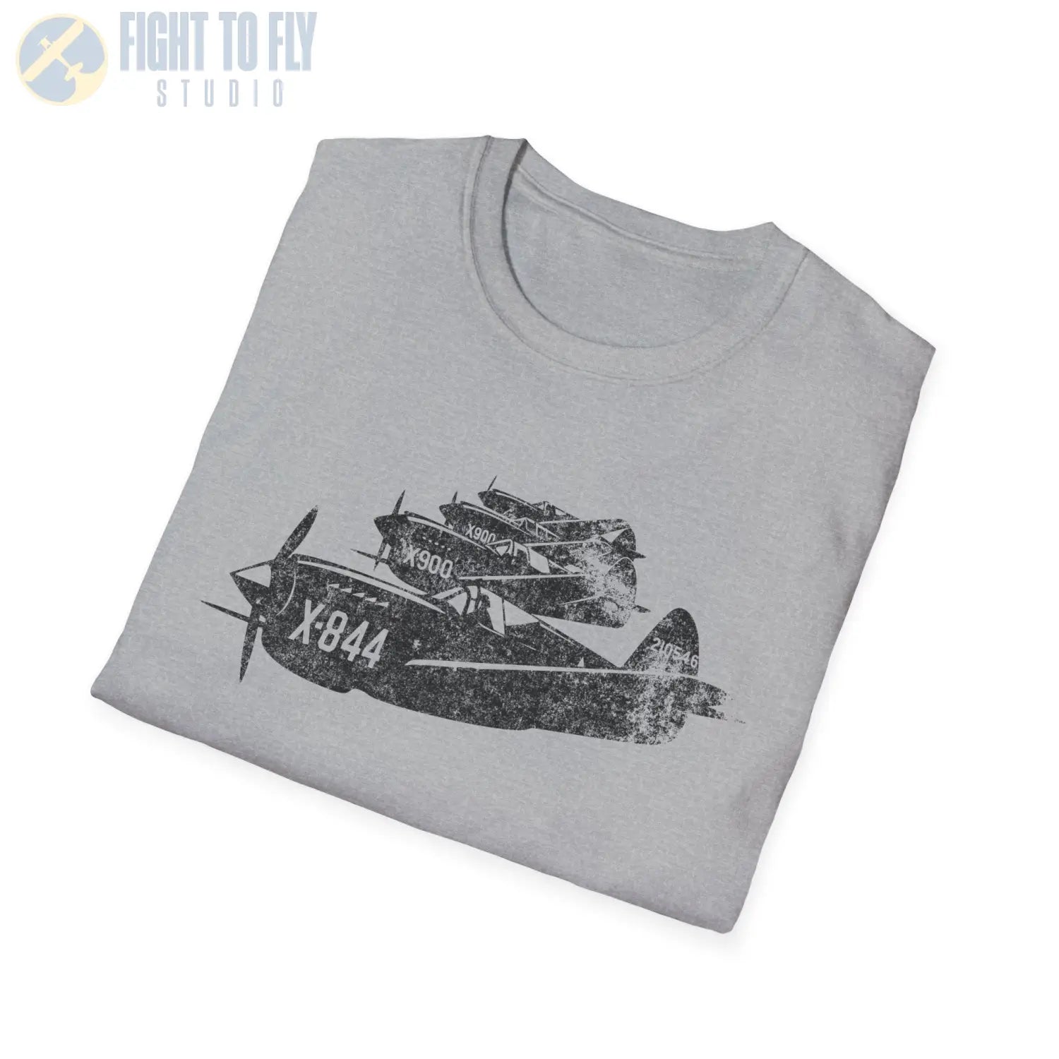 P-40 Warhawk “Formation Flight” WWII T-Shirt - Pilot gifts - warbird t-shirt
