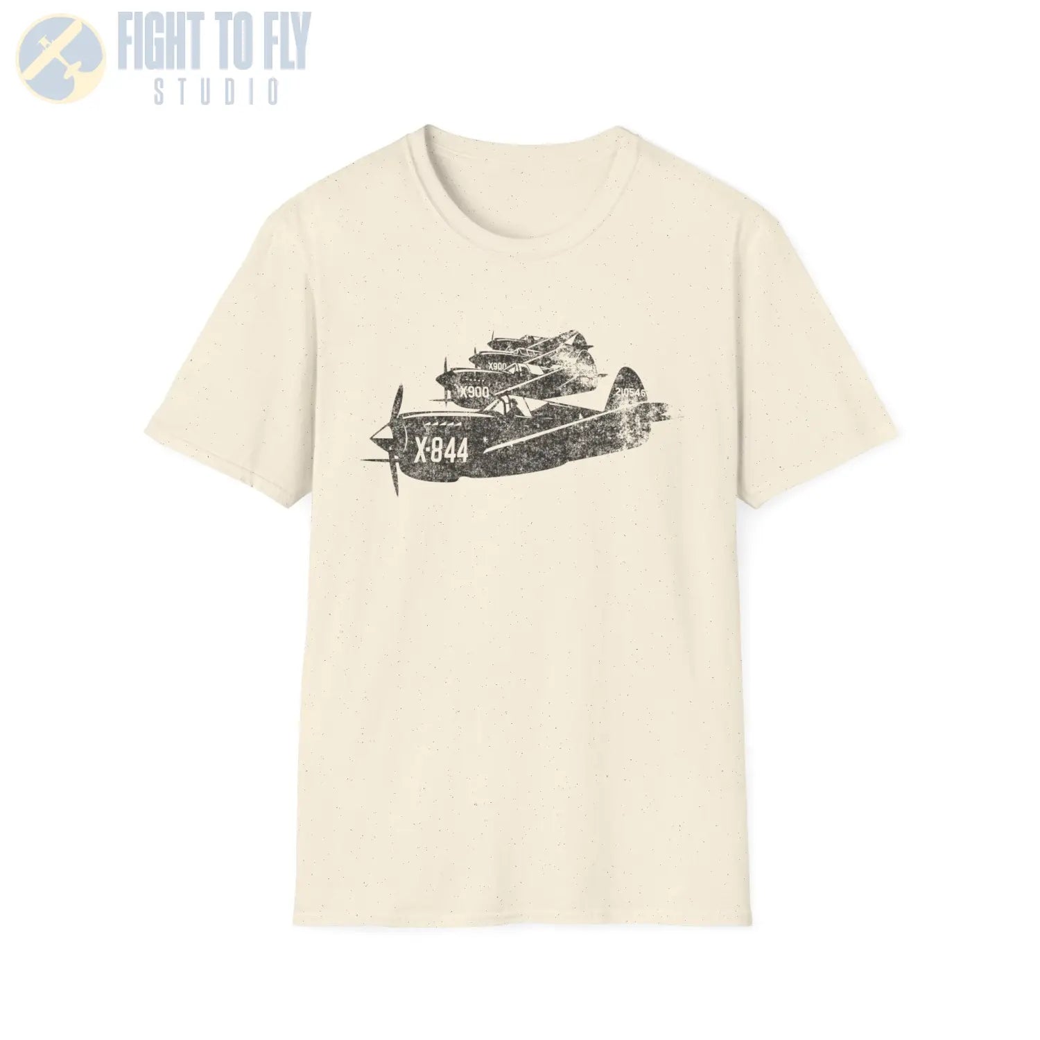 P-40 Warhawk “Formation Flight” WWII T-Shirt - Pilot gifts - warbird t-shirt