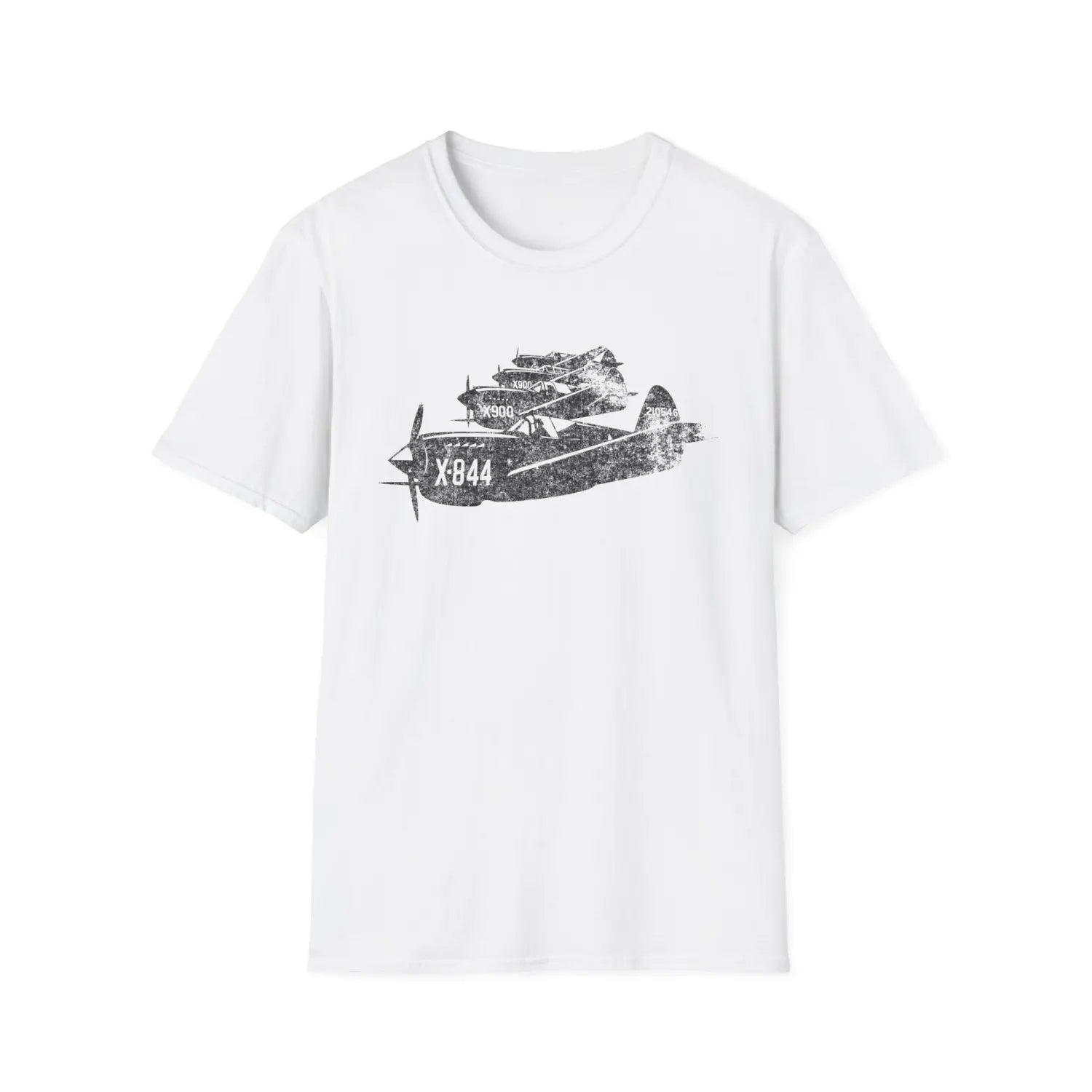 P-40 Warhawk “Formation Flight” WWII T-Shirt - Pilot gifts - warbird t-shirt