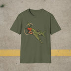 P-40 Warhawk “Nose Art Style” WWII T-Shirt - Pilot gifts - warbird t-shirt