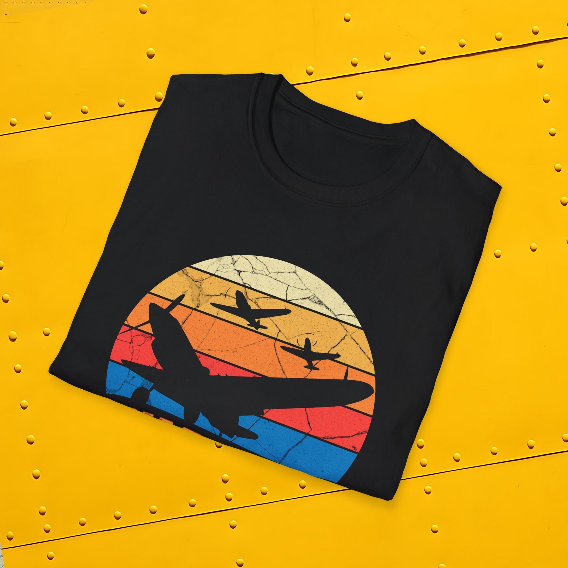 P-40 Warhawk Premium T-Shirt – WWII Fighter Full Graphic Aviation Tee - Pilot gifts - warbird t-shirt