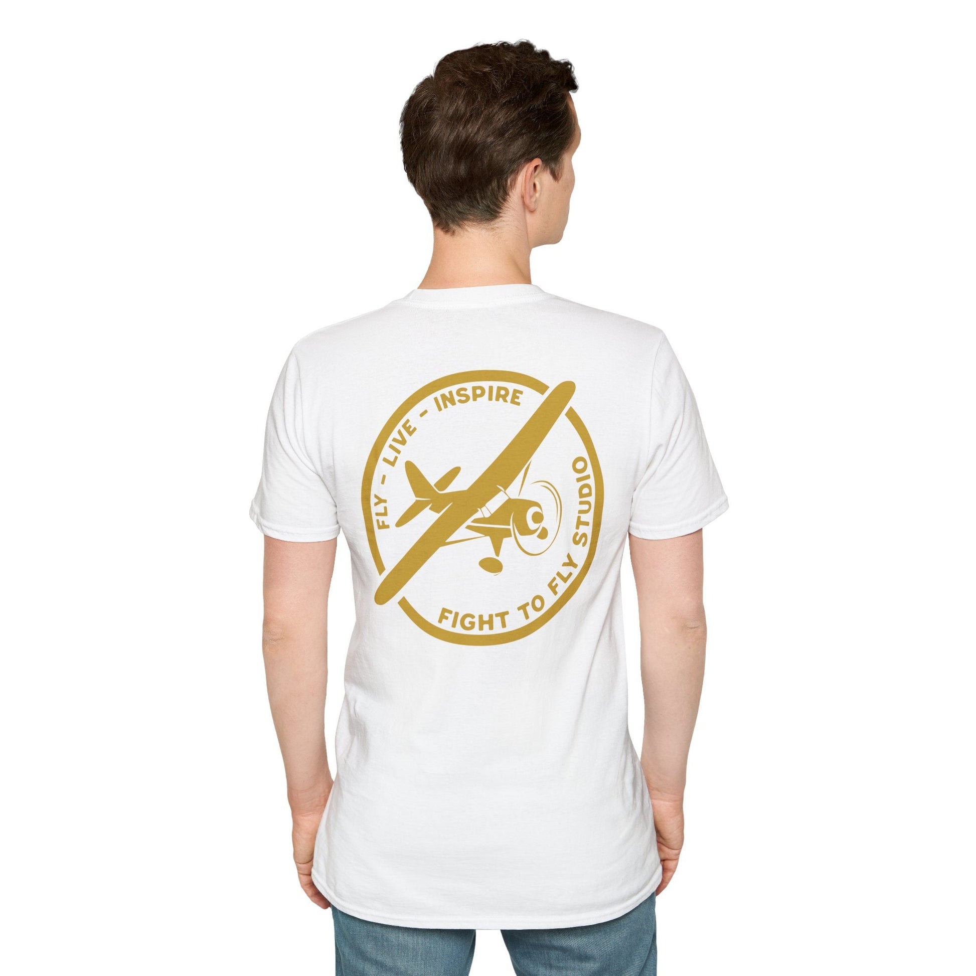 P-40 Warhawk Premium T-Shirt – WWII Fighter Full Graphic Aviation Tee - Pilot gifts - warbird t-shirt