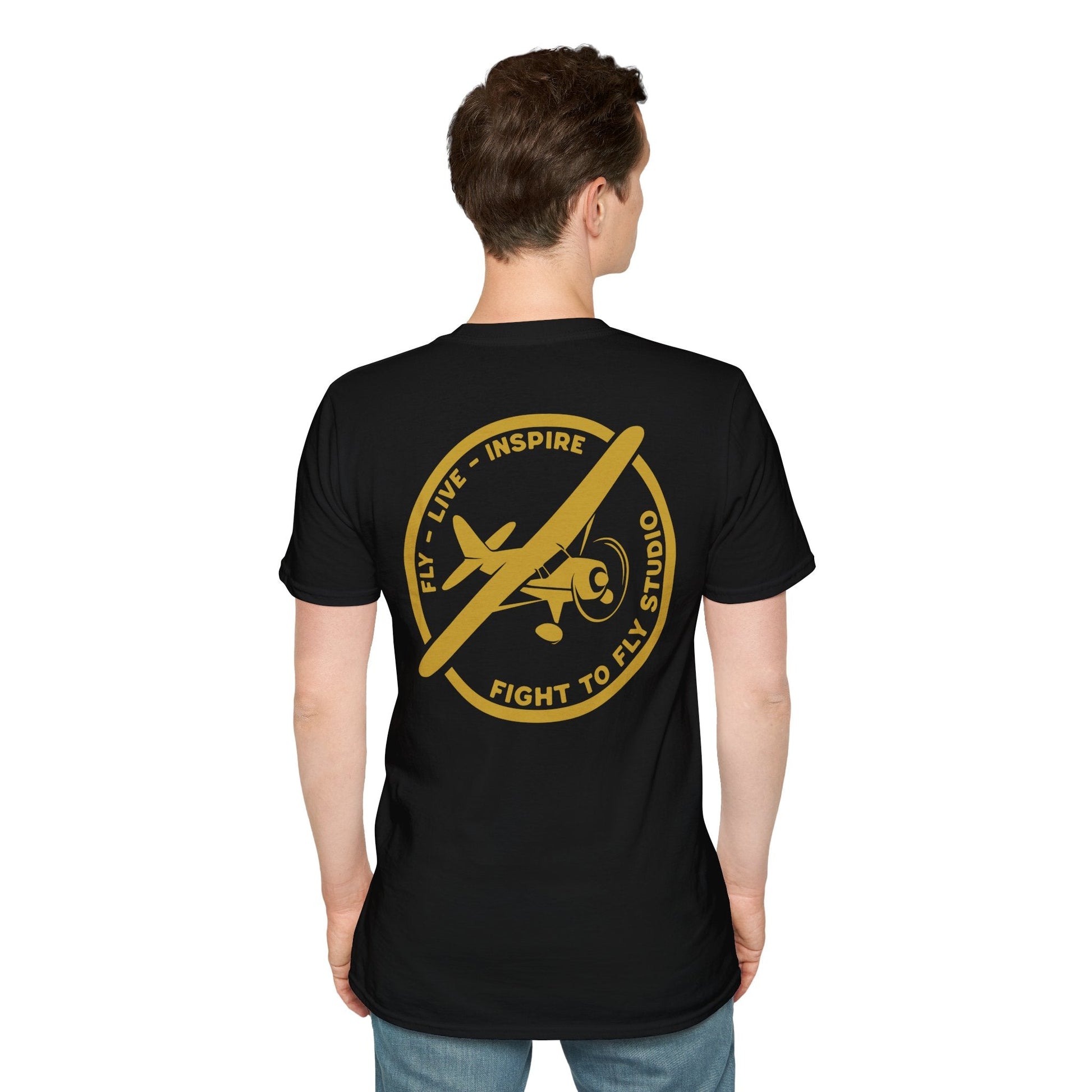 P-40 Warhawk Premium T-Shirt – WWII Fighter Full Graphic Aviation Tee - Pilot gifts - warbird t-shirt