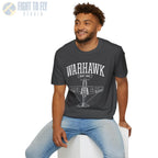 P-40 Warhawk - T-Shirt - Pilot gifts - WWII warbird t-shirt