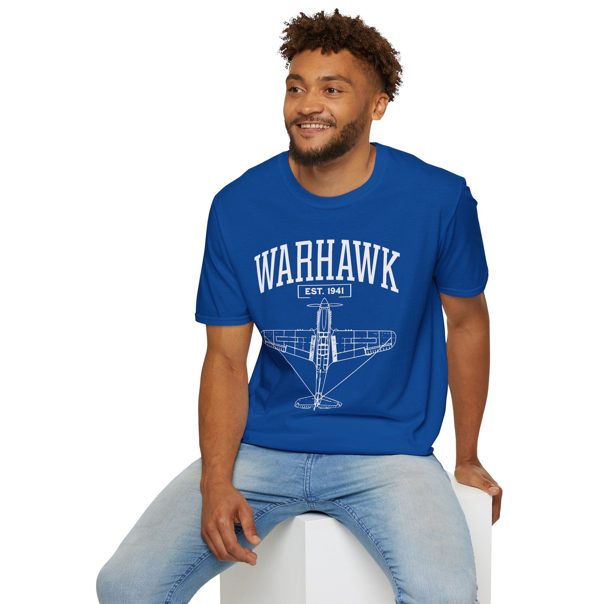 P 40 Warhawk Premium WWII T Shirt Pilot gifts warbird t shirt