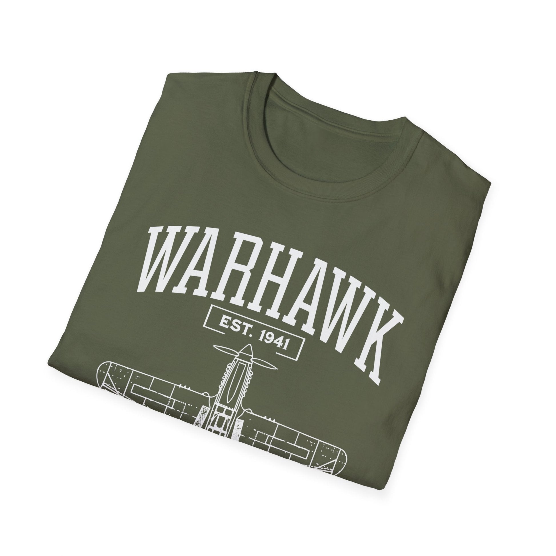 P 40 Warhawk Premium WWII T Shirt Pilot gifts warbird t shirt