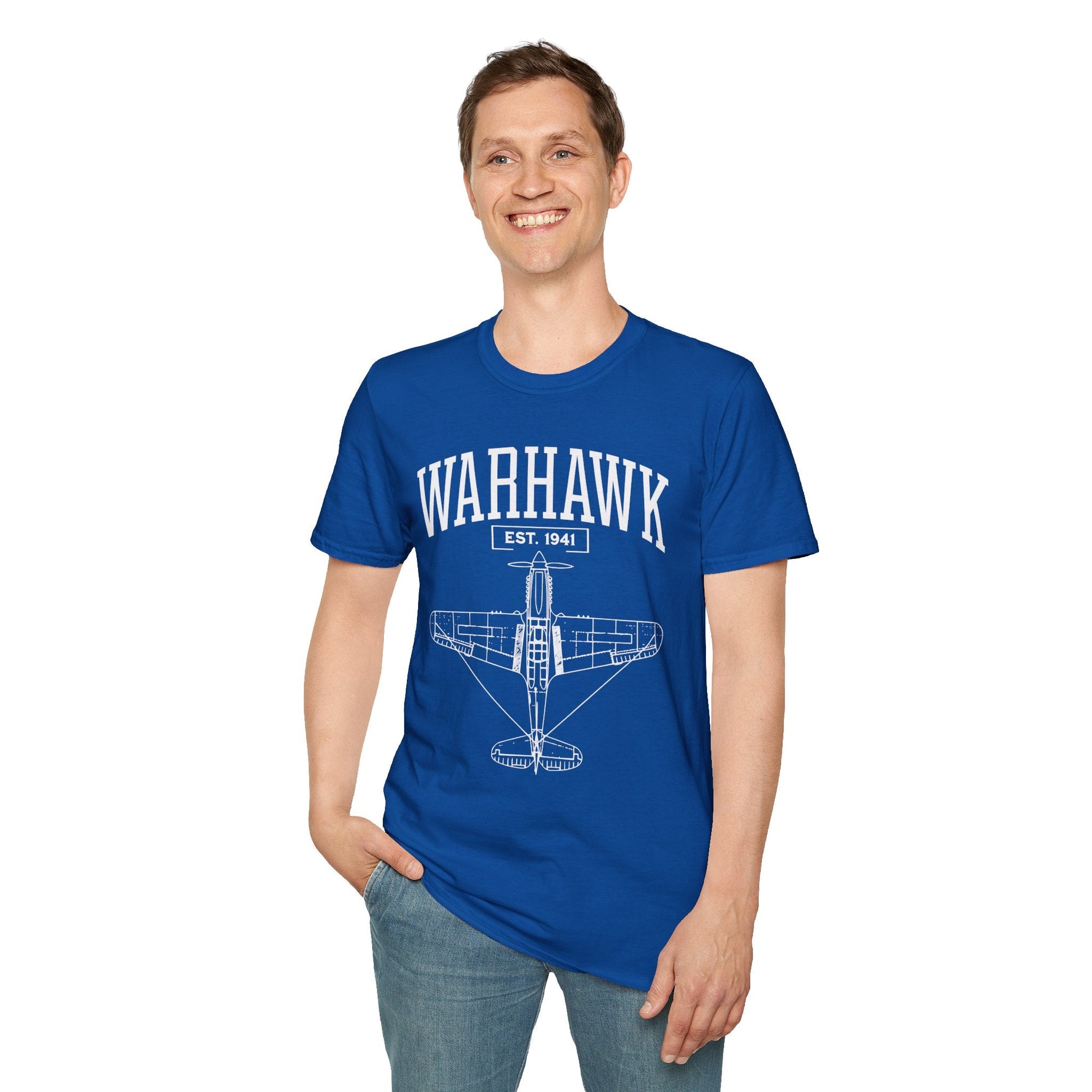 P 40 Warhawk Premium WWII T Shirt Pilot gifts warbird t shirt