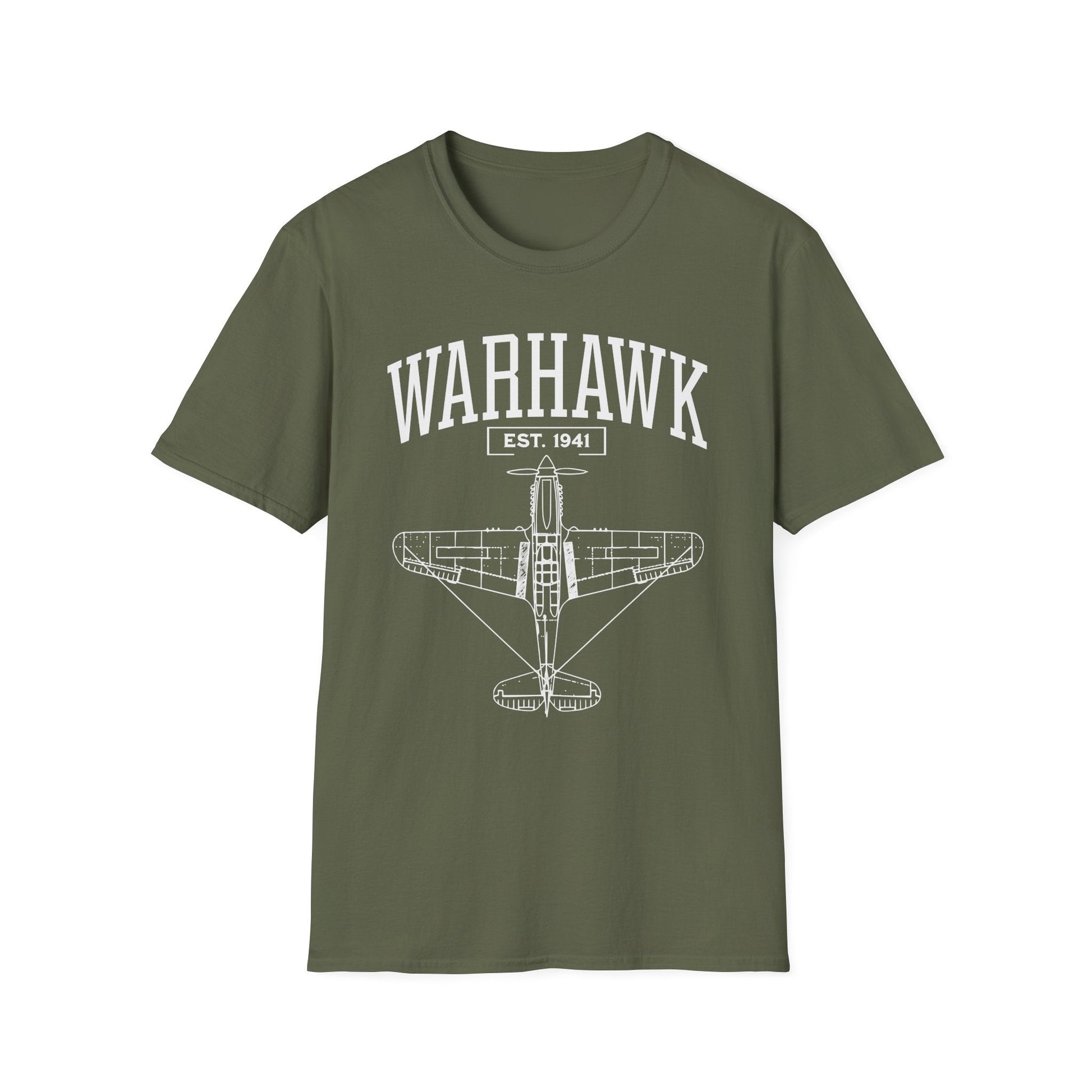 P 40 Warhawk Premium WWII T Shirt Pilot gifts warbird t shirt