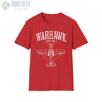 P-40 Warhawk - T-Shirt - Pilot gifts - WWII warbird t-shirt