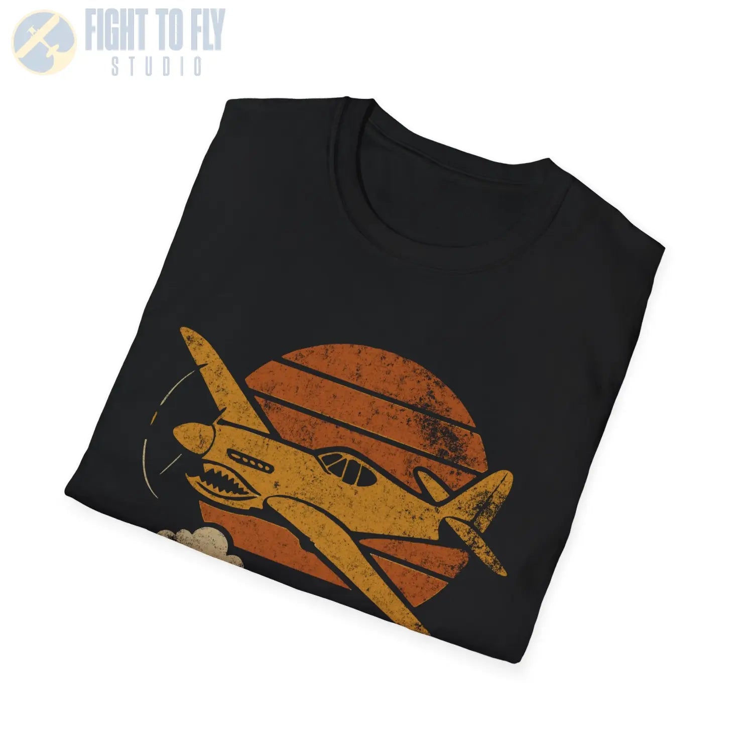 P-40 Warhawk “Retro Heritage” WWII T-Shirt - Pilot gifts - warbird t-shirt