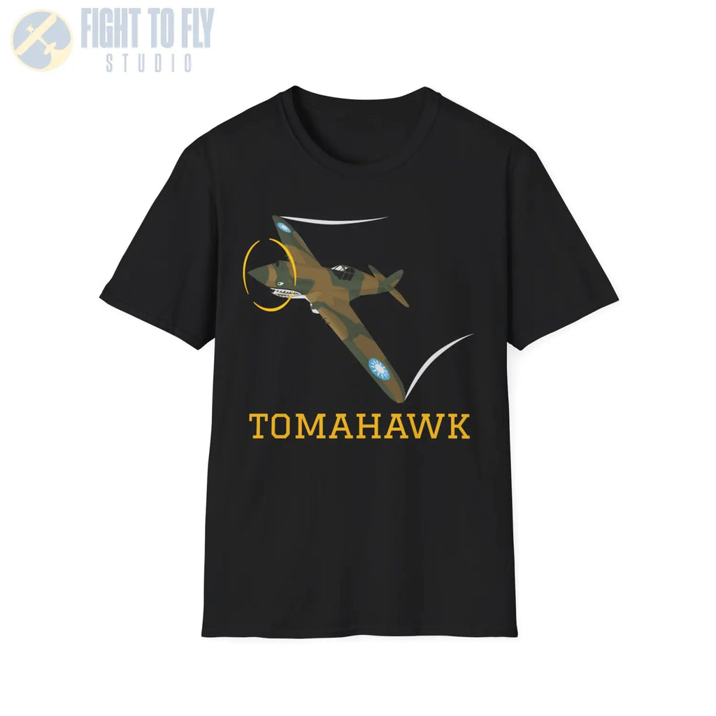 P-40C Tomahawk Premium T-Shirt - Pilot gifts - WWII warbird t-shirt
