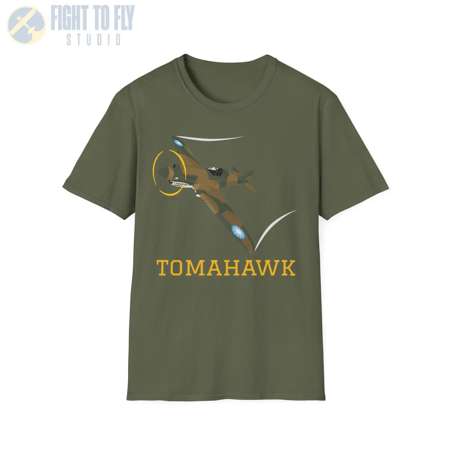 P-40C Tomahawk Premium T-Shirt - Pilot gifts - WWII warbird t-shirt