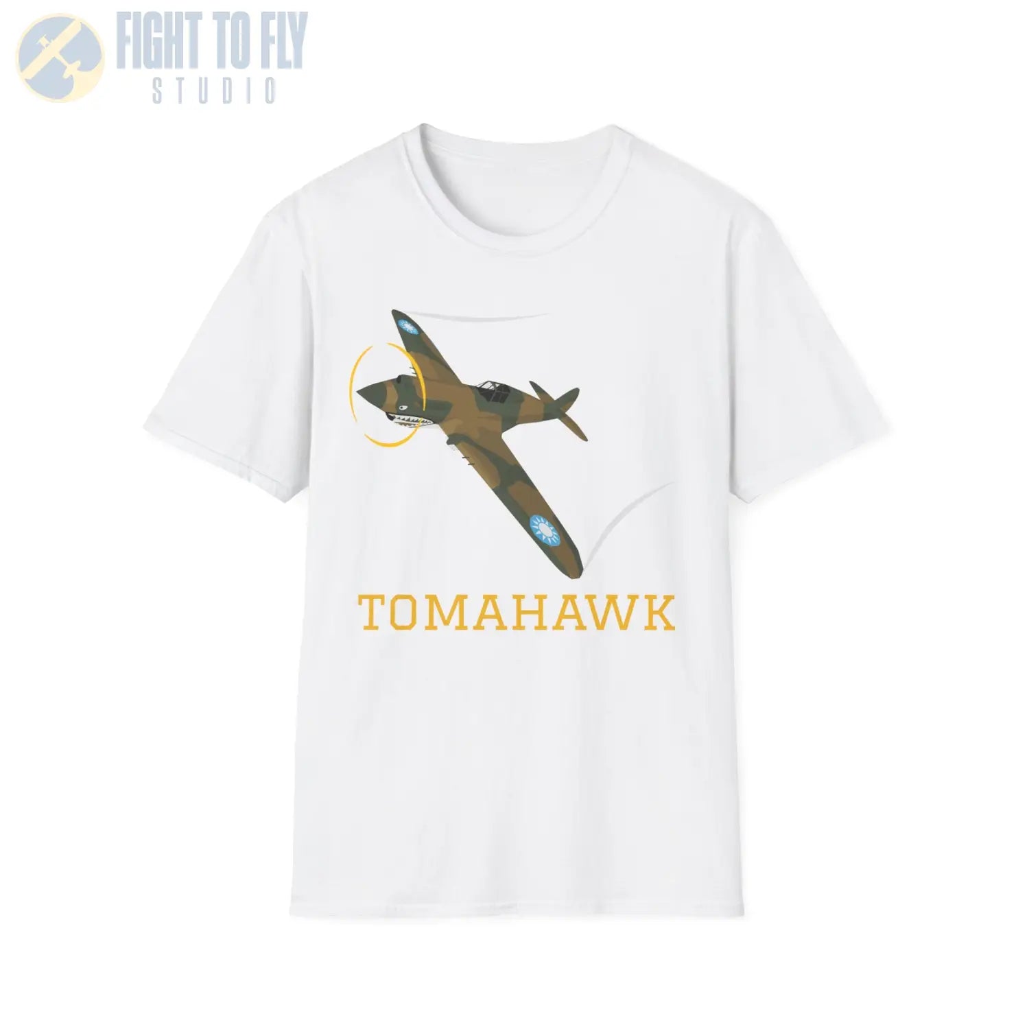 P-40C Tomahawk Premium T-Shirt - Pilot gifts - WWII warbird t-shirt
