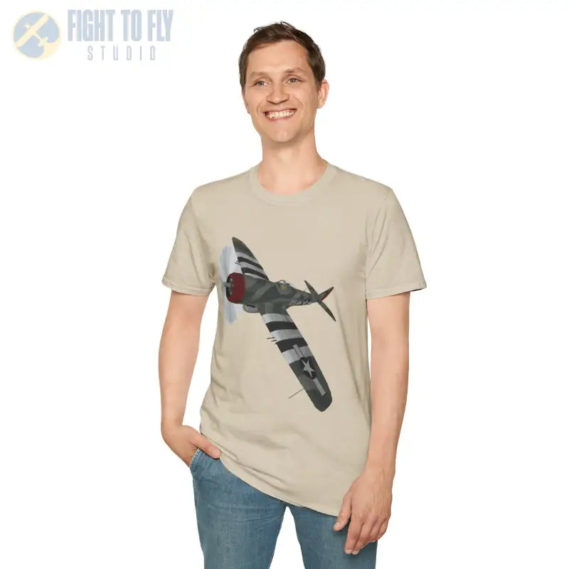 P-47 – Jug Power Shirt - T-Shirt - Pilot gifts - WWII warbird t-shirt