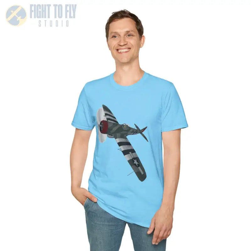 P-47 – Jug Power Shirt - T-Shirt - Pilot gifts - WWII warbird t-shirt