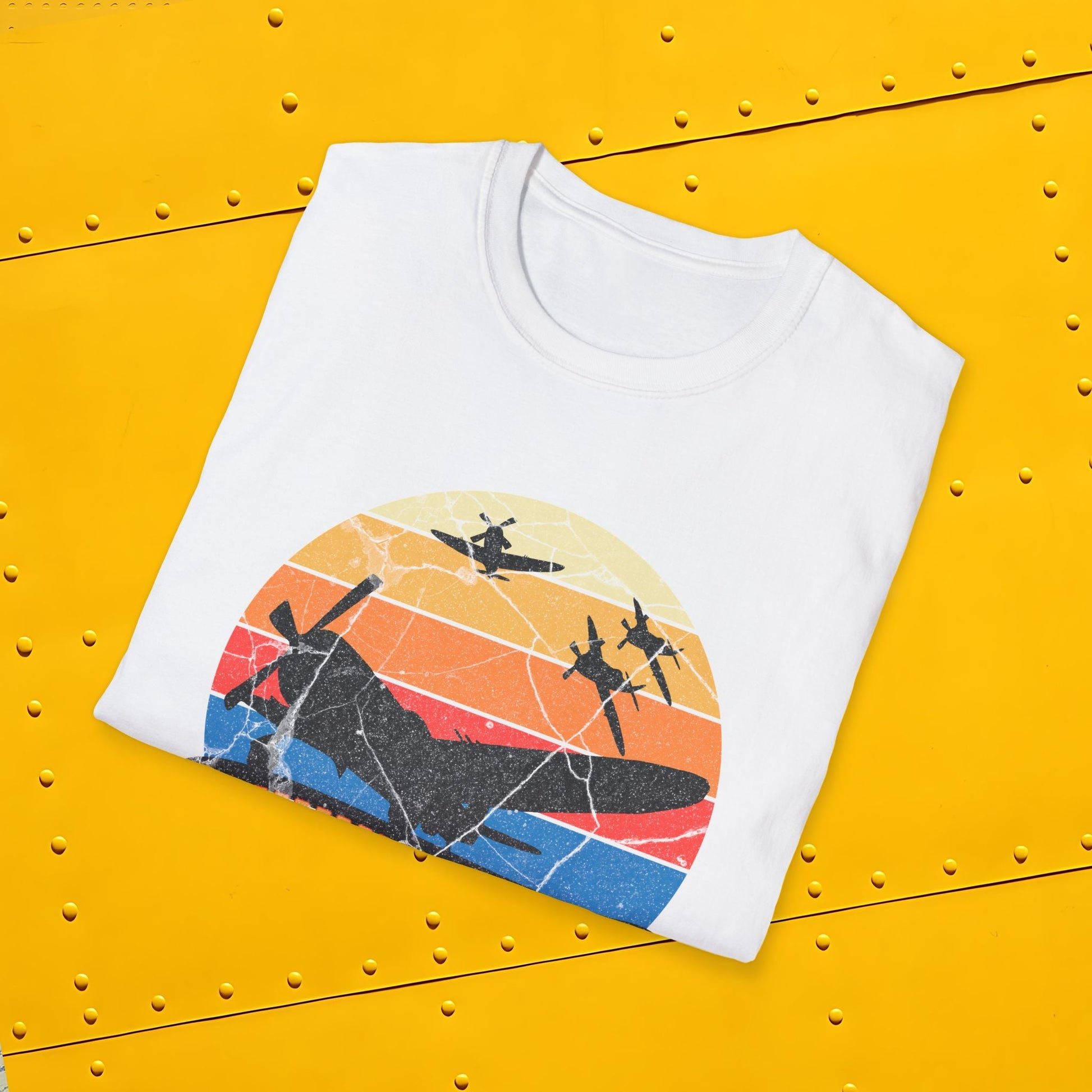 P-47 Premium T-Shirt – WWII Thunderbolt Full Graphic Aviation Tee - Pilot gifts - warbird t-shirt