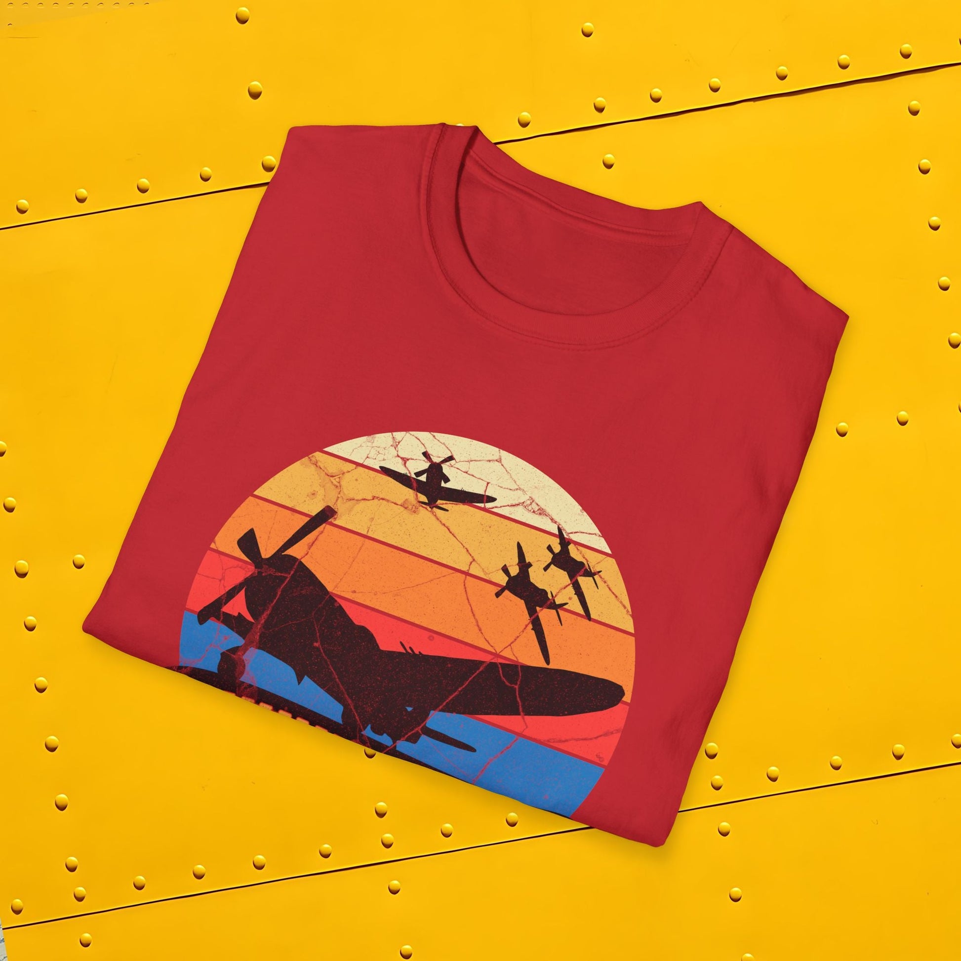 P-47 Premium T-Shirt – WWII Thunderbolt Full Graphic Aviation Tee - Pilot gifts - warbird t-shirt