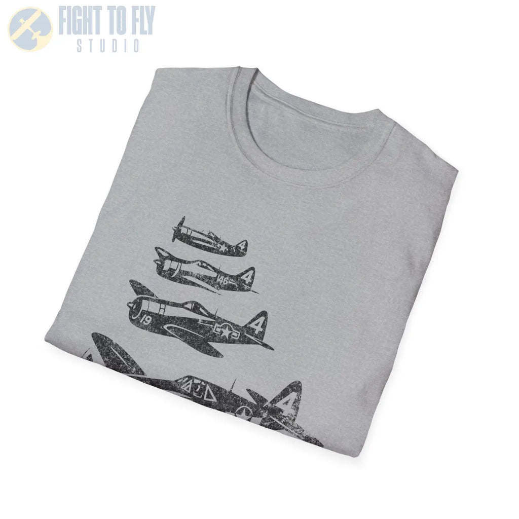 P-47 Thunderbolt “Element of Strength” WWII T-Shirt - Pilot gifts - warbird t-shirt